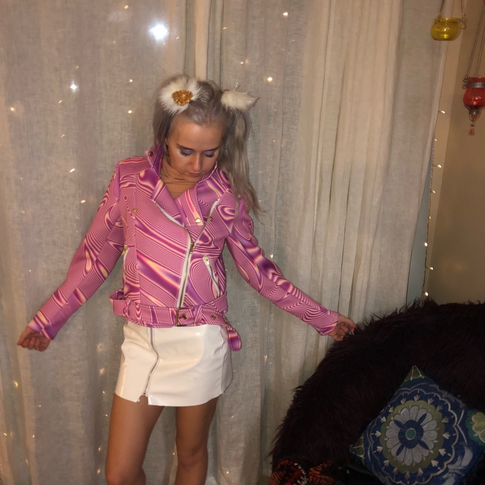 SUGARPILLS TRIPPY ACID BARBIE JACKET